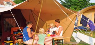 familiecamping midden op terschelling